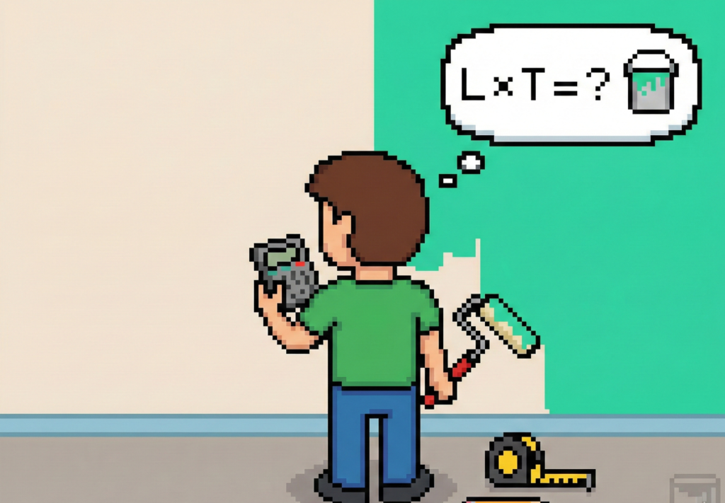 Cara Menghitung Kebutuhan Cat Tembok: Rumus, Kalkulator & Daya Sebar (1 Pail Berapa Meter?)