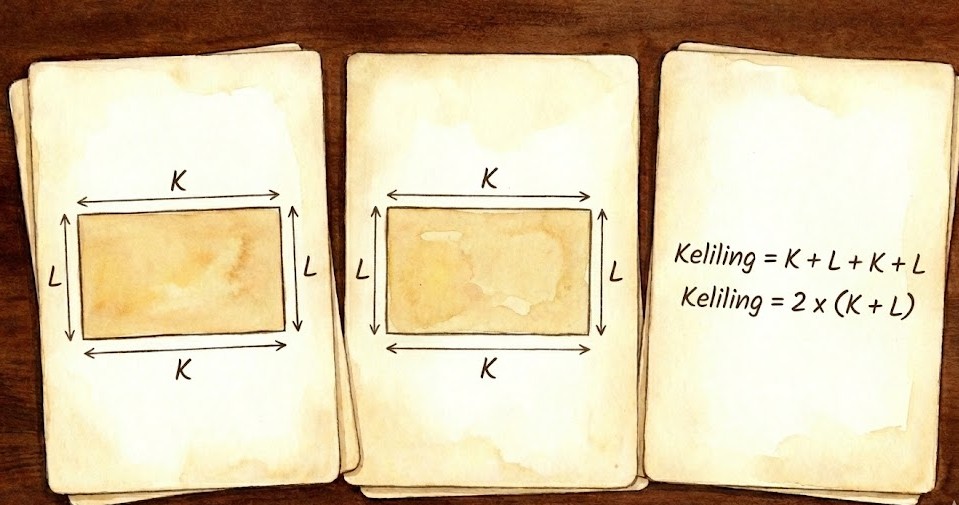 rumus keliling persegi