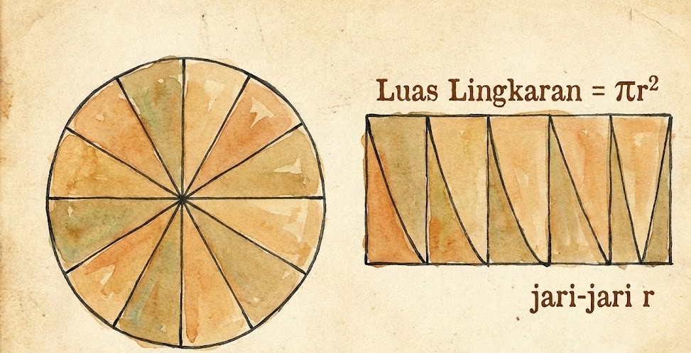 rumus luas lingkaran