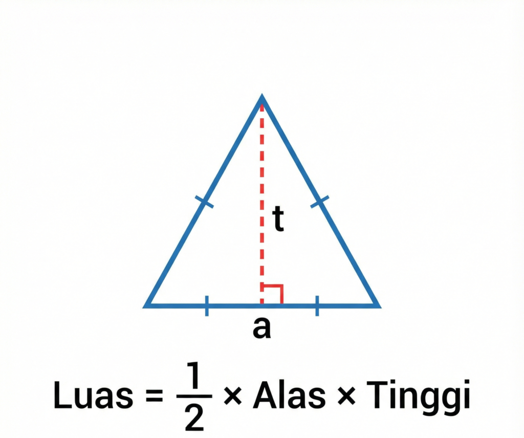Rumus luas segitiga