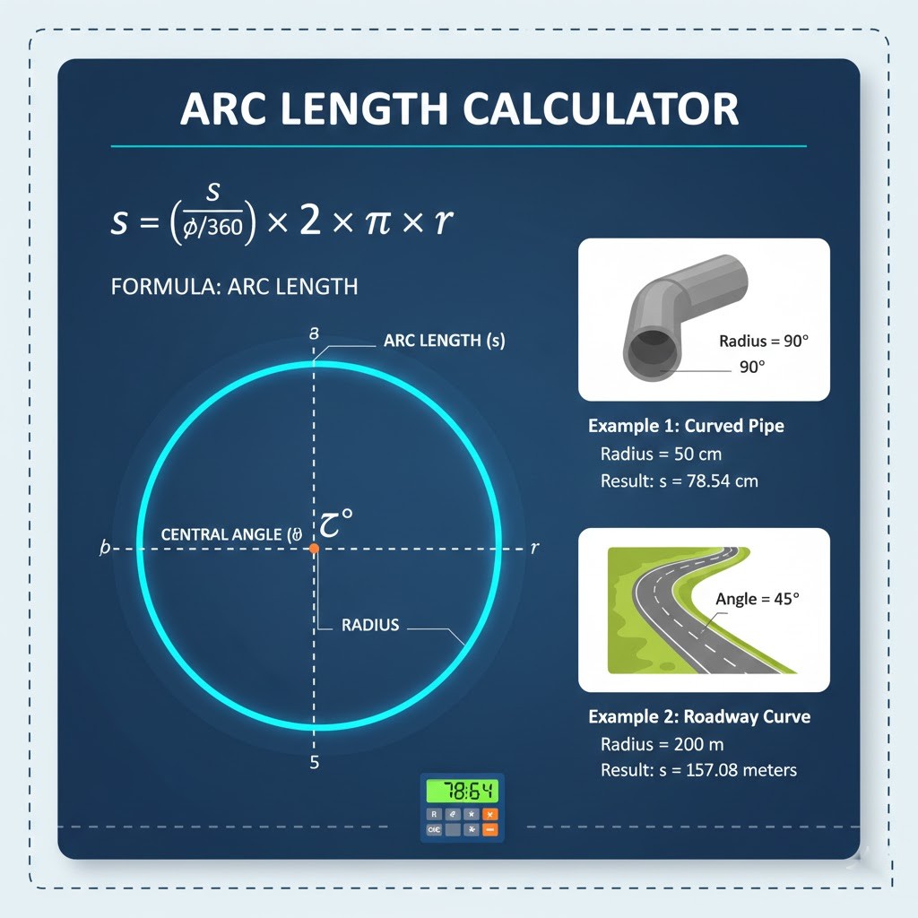arc length calculator
