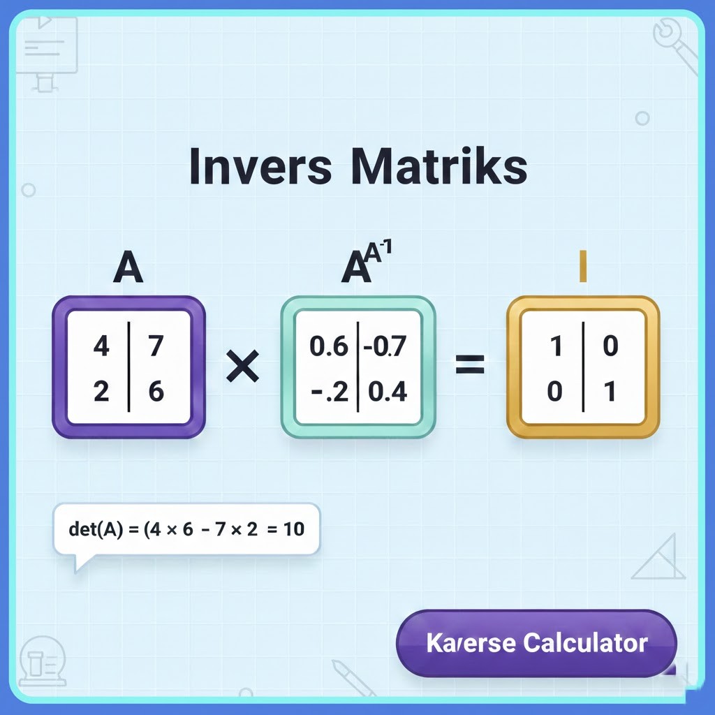 kalkulator inverse matriks