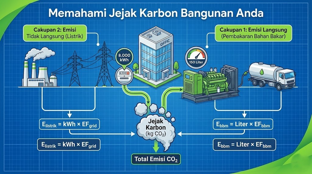 kalkulator jejak karbon