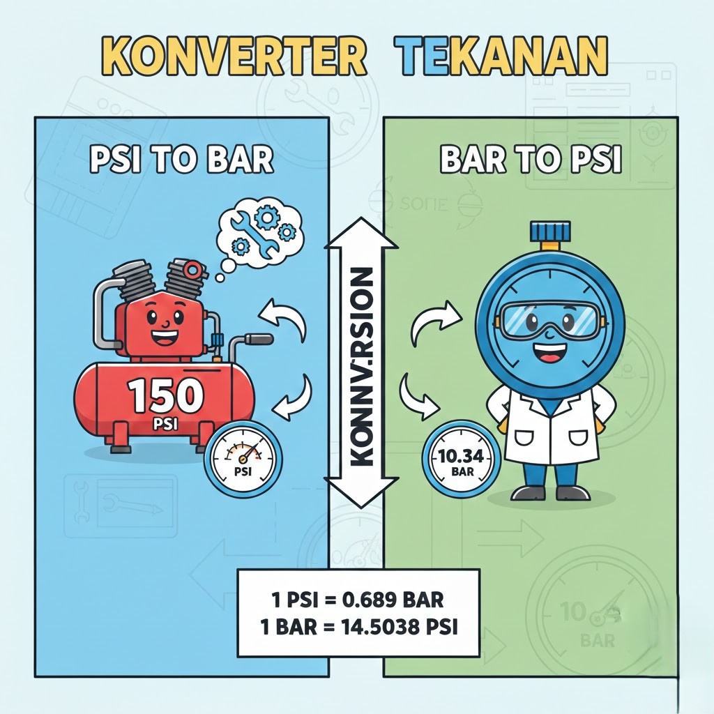 Kalkulator psi ke bar